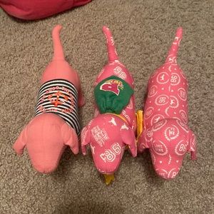 3 Victoria's Secret PINK Dogs